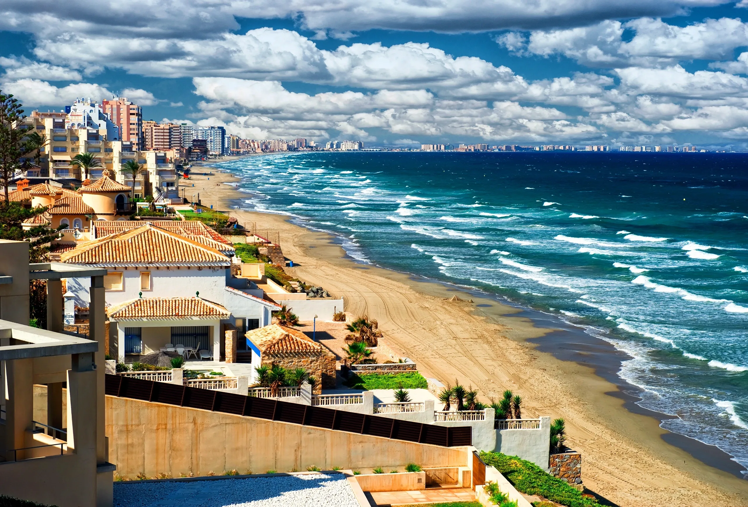 La Manga and Mediterranean Sea